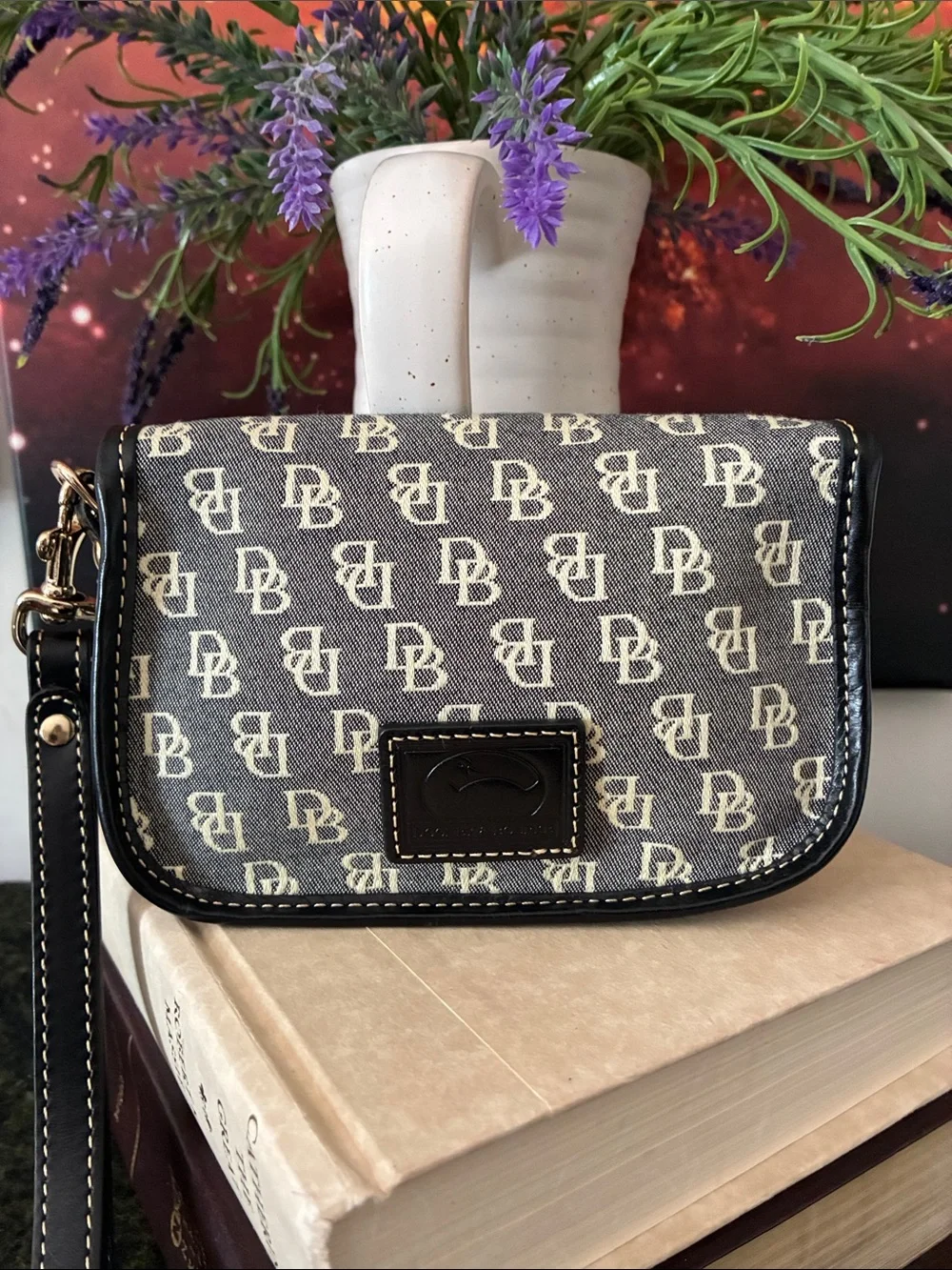 Dooney & Bourke Monogram Wristlet